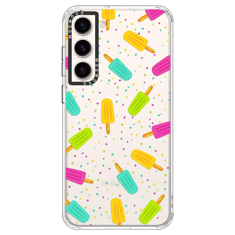 Rainbow Ice Pop Phone Case - Samsung Galaxy S23 Case - MOSNOVO