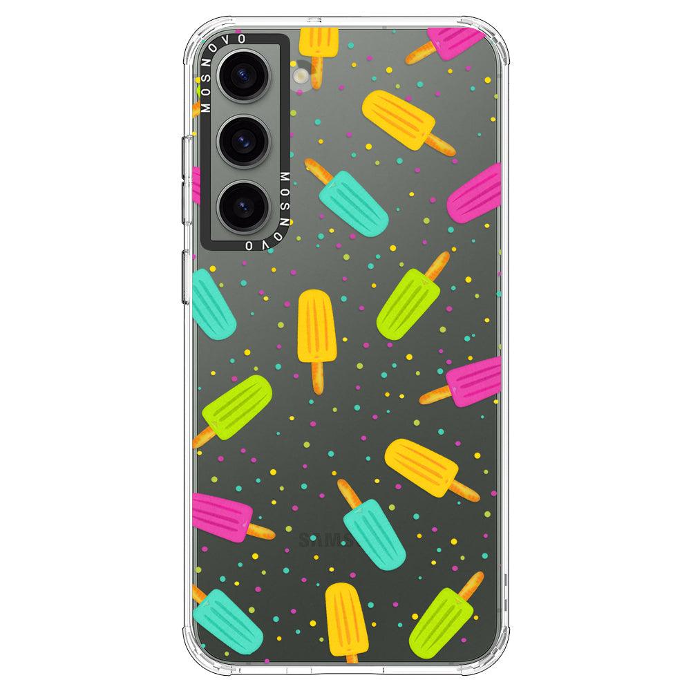 Rainbow Ice Pop Phone Case - Samsung Galaxy S23 Case - MOSNOVO