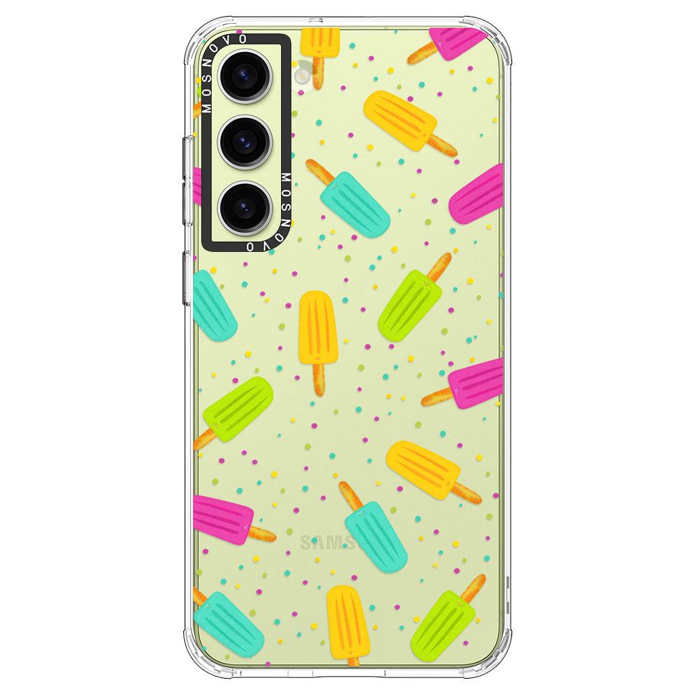 Rainbow Ice Pop Phone Case - Samsung Galaxy S23 Plus Case - MOSNOVO