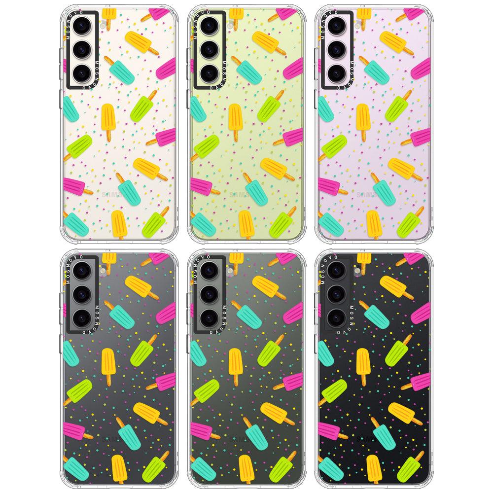 Rainbow Ice Pop Phone Case - Samsung Galaxy S23 Plus Case - MOSNOVO