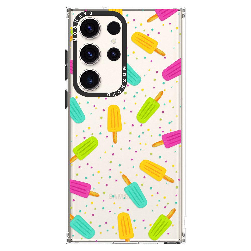 Rainbow Ice Pop Phone Case - Samsung Galaxy S23 Ultra Case - MOSNOVO