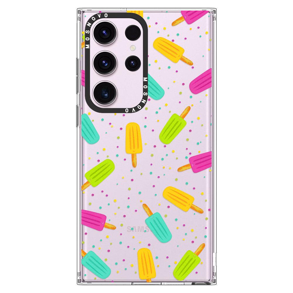 Rainbow Ice Pop Phone Case - Samsung Galaxy S23 Ultra Case - MOSNOVO