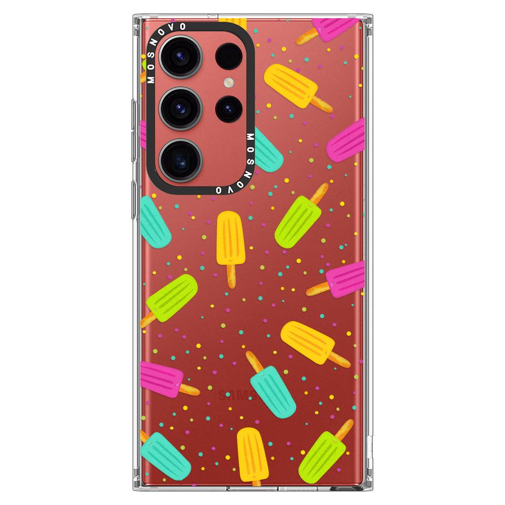 Rainbow Ice Pop Phone Case - Samsung Galaxy S23 Ultra Case - MOSNOVO