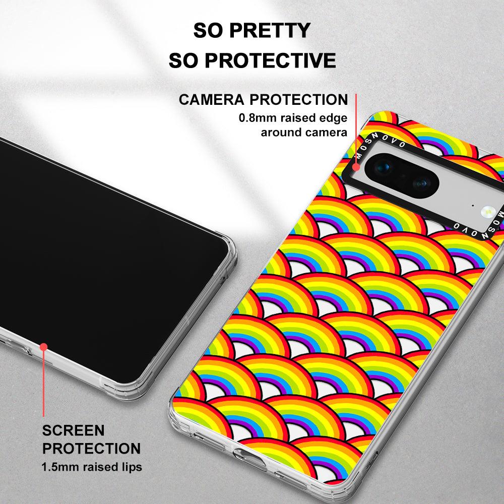 Rainbow Phone Case - Google Pixel 7 Case - MOSNOVO