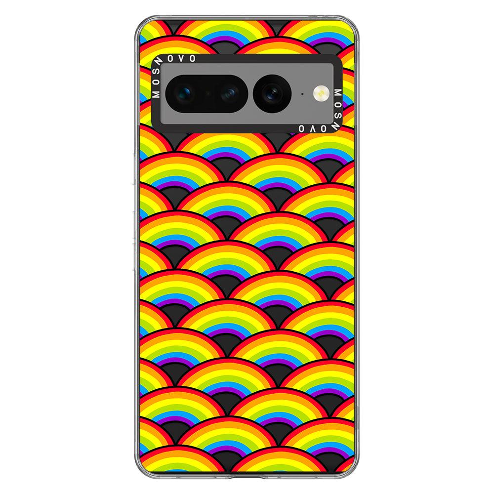 Rainbow Phone Case - Google Pixel 7 Pro Case - MOSNOVO