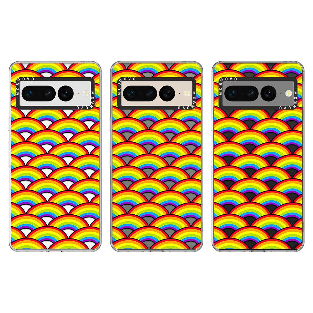 Rainbow Phone Case - Google Pixel 7 Pro Case - MOSNOVO