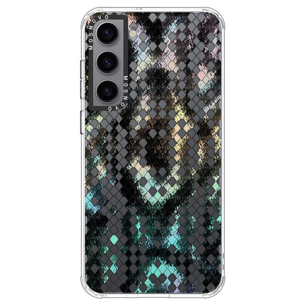 Rainbow Snake Print Phone Case - Samsung Galaxy S23 Case - MOSNOVO