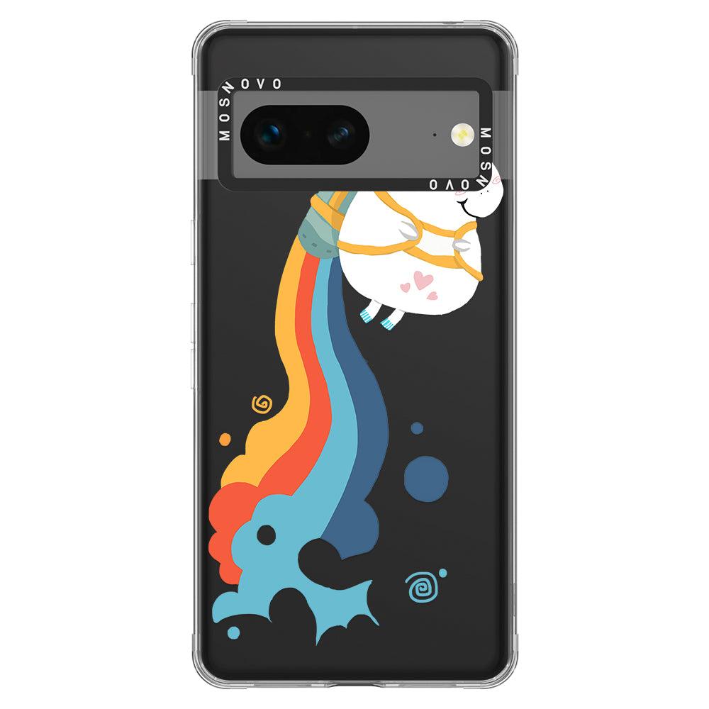 Rainbow Unicorn Phone Case - Google Pixel 7 Case - MOSNOVO