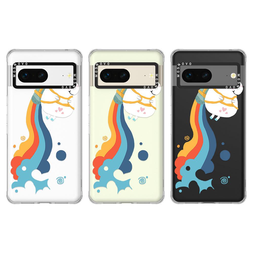 Rainbow Unicorn Phone Case - Google Pixel 7 Case - MOSNOVO