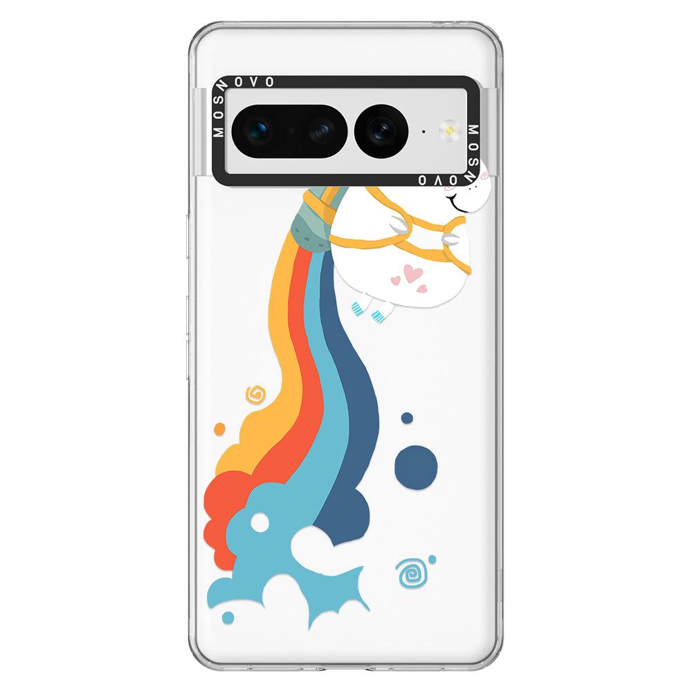 Rainbow Unicorn Phone Case - Google Pixel 7 Pro Case - MOSNOVO