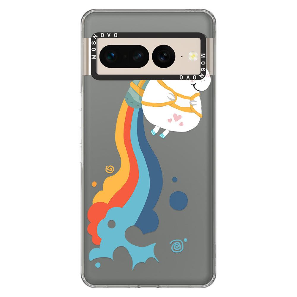 Rainbow Unicorn Phone Case - Google Pixel 7 Pro Case - MOSNOVO