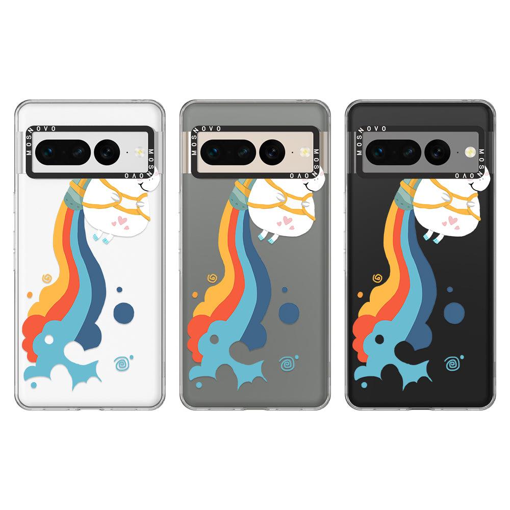 Rainbow Unicorn Phone Case - Google Pixel 7 Pro Case - MOSNOVO