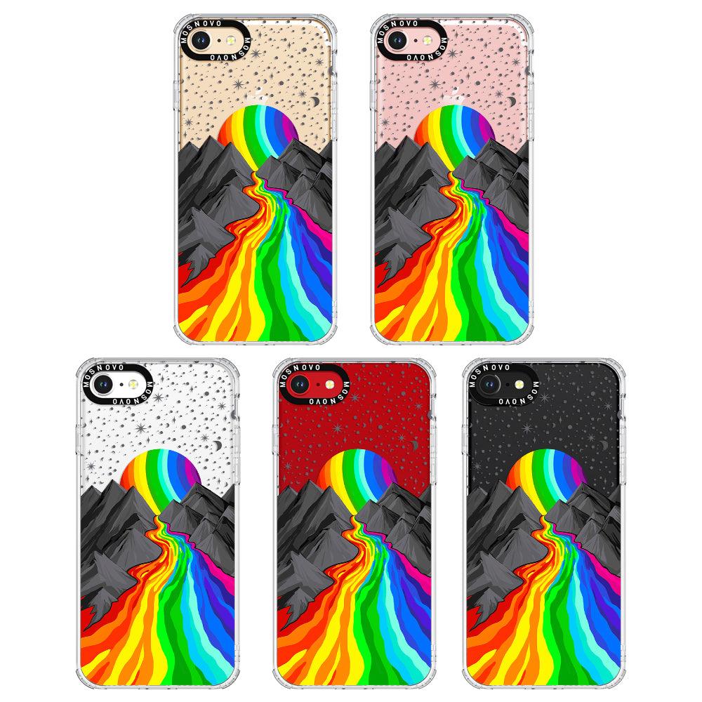 Rainbow Landscape Phone Case - iPhone 8 Case - MOSNOVO