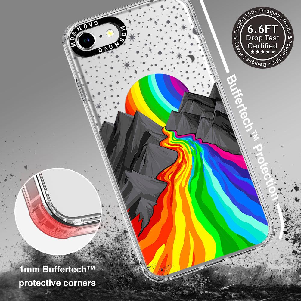 Rainbow Landscape Phone Case - iPhone 8 Case - MOSNOVO