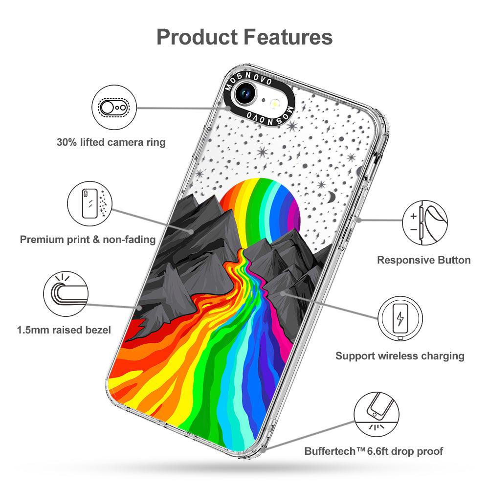 Rainbow Landscape Phone Case - iPhone 8 Case - MOSNOVO