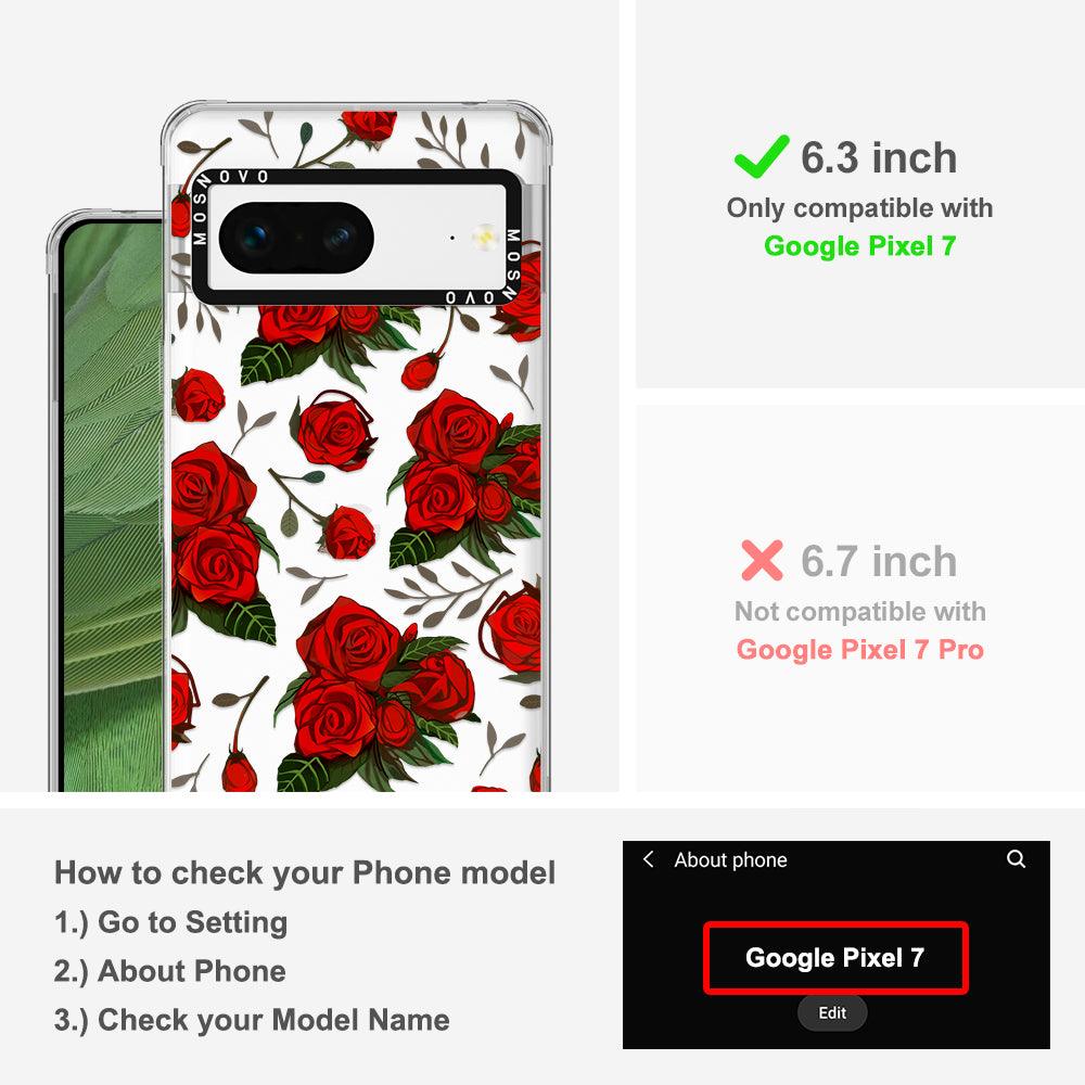 Roses Phone Case - Google Pixel 7 Case - MOSNOVO