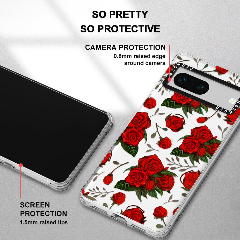 Roses Phone Case - Google Pixel 7 Case - MOSNOVO