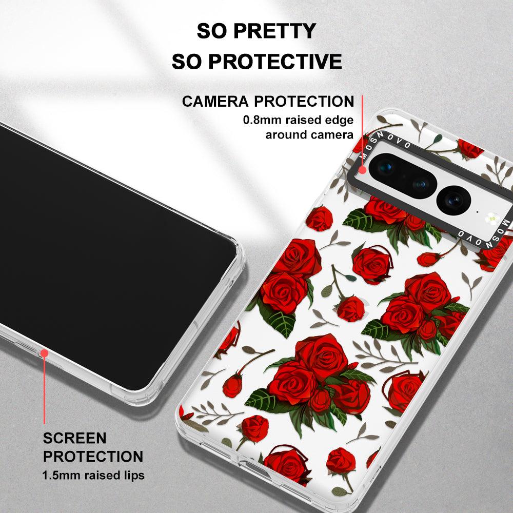 Roses Phone Case - Google Pixel 7 Pro Case - MOSNOVO