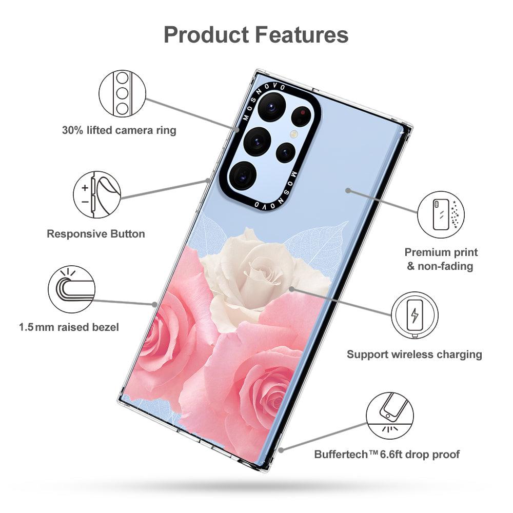 Roses Phone Case - Samsung Galaxy S22 Ultra case - MOSNOVO