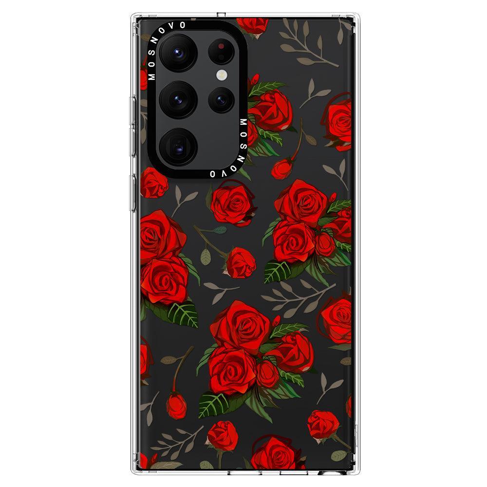 Roses Phone Case - Samsung Galaxy S22 Ultra Case - MOSNOVO