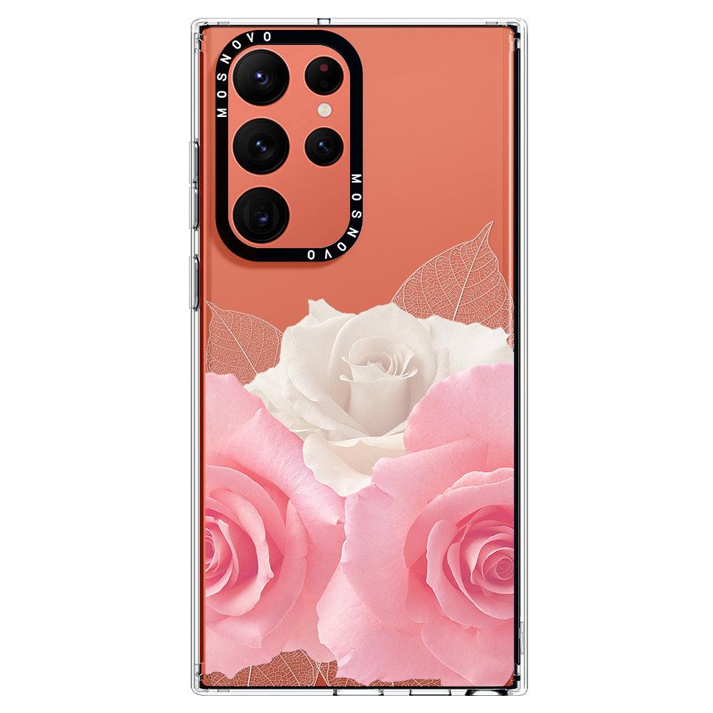 Roses Phone Case - Samsung Galaxy S22 Ultra case - MOSNOVO