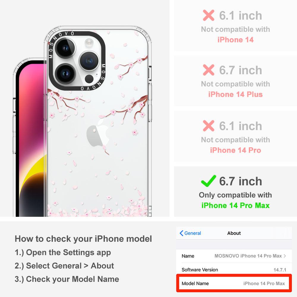 Sakura Phone Case - iPhone 14 Pro Max Case - MOSNOVO