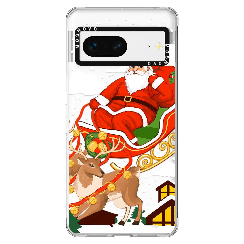 Santa Claus Phone Case - Google Pixel 7 Case - MOSNOVO