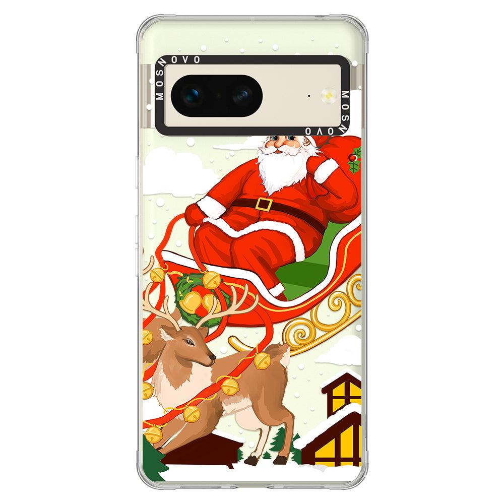 Santa Claus Phone Case - Google Pixel 7 Case - MOSNOVO