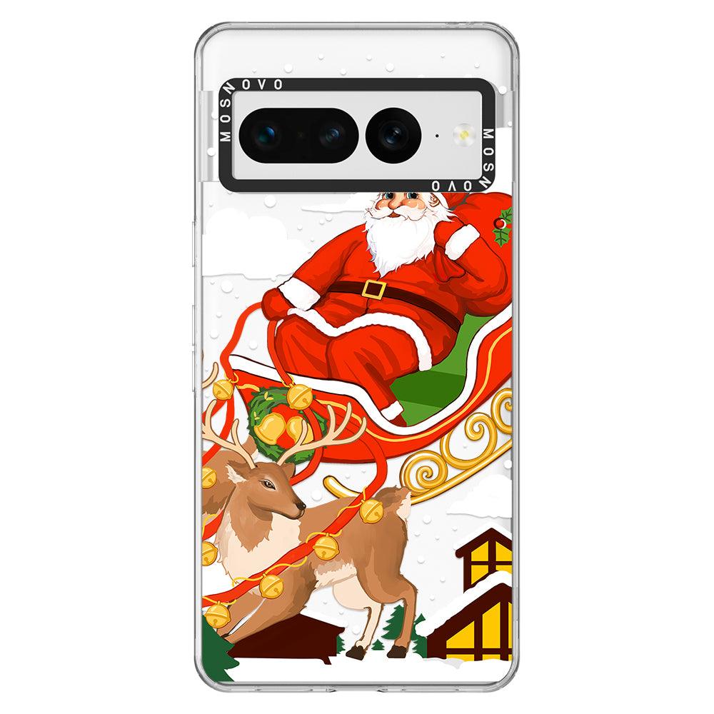 Santa Claus Phone Case - Google Pixel 7 Pro Case - MOSNOVO