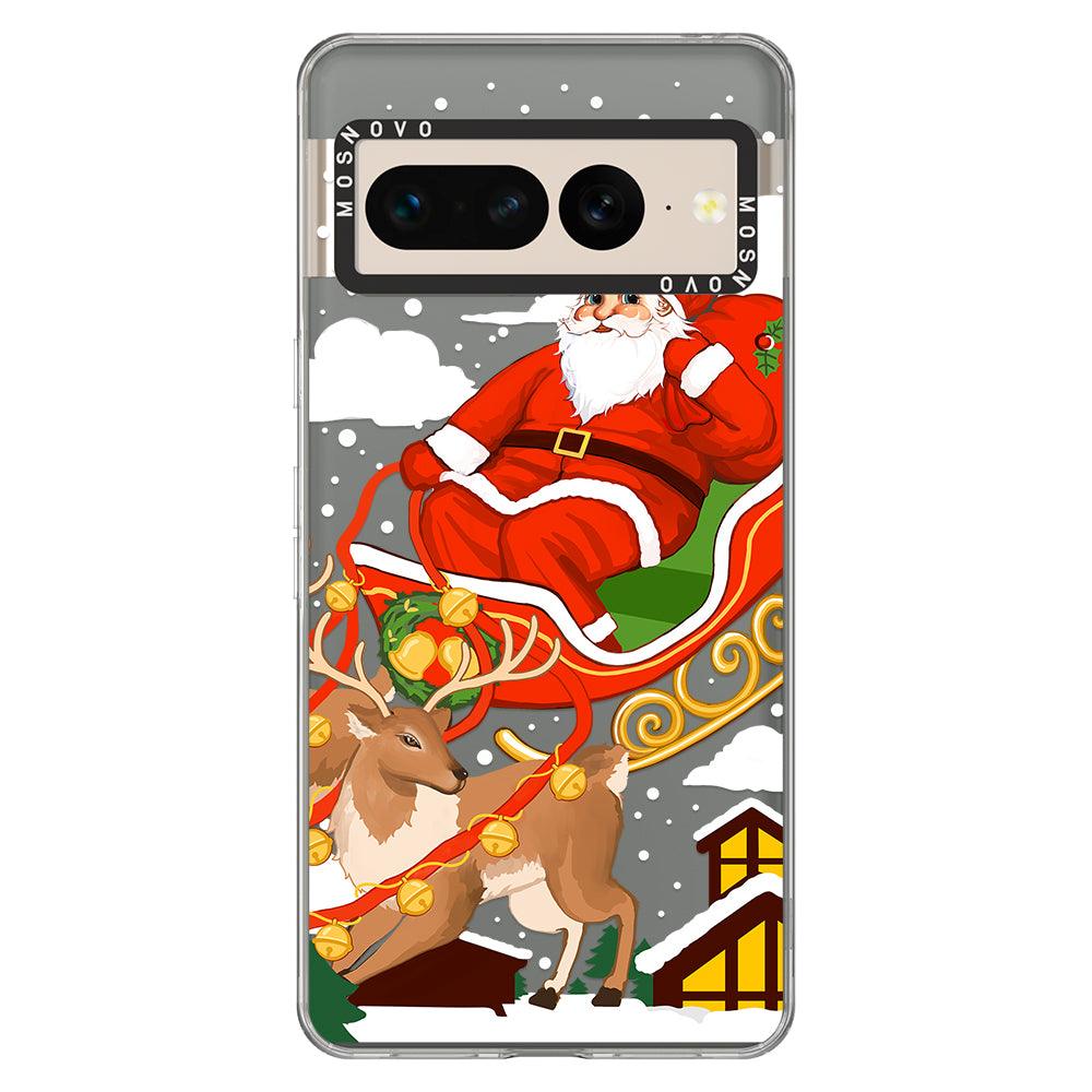 Santa Claus Phone Case - Google Pixel 7 Pro Case - MOSNOVO