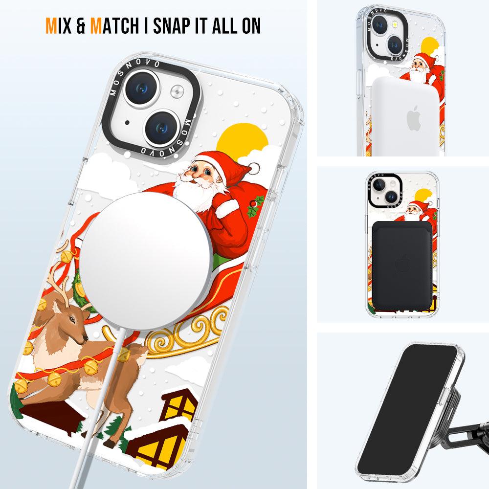 Santa Claus Phone Case - iPhone 14 Case - MOSNOVO