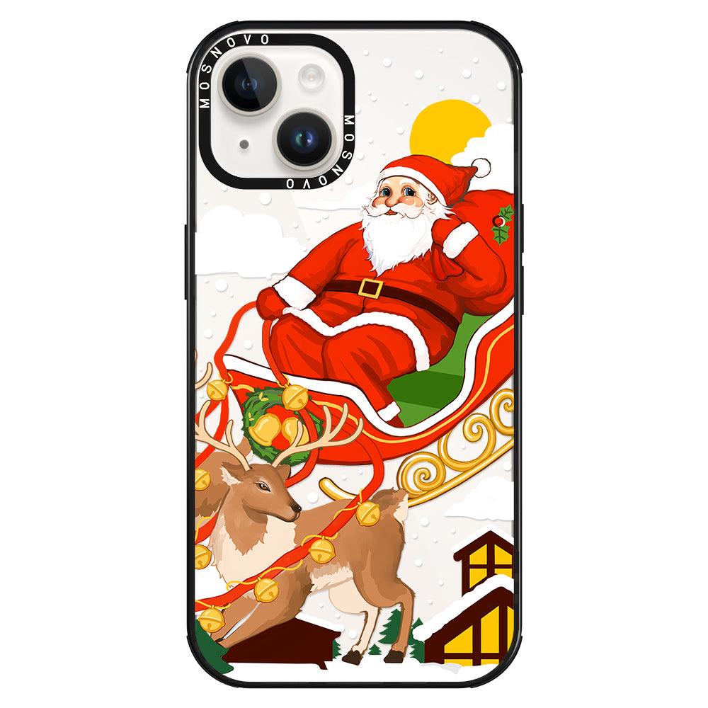 Santa Claus Phone Case - iPhone 14 Plus Case - MOSNOVO