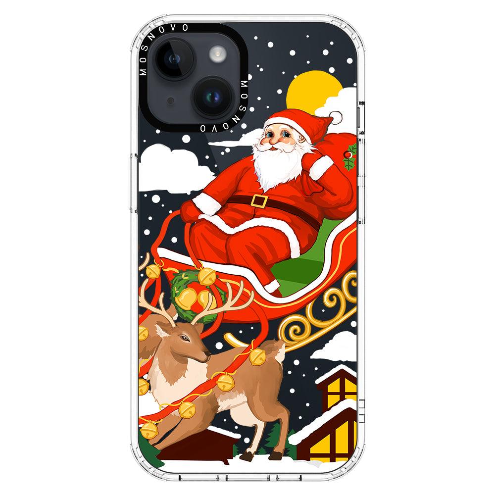 Santa Claus Phone Case - iPhone 14 Plus Case - MOSNOVO