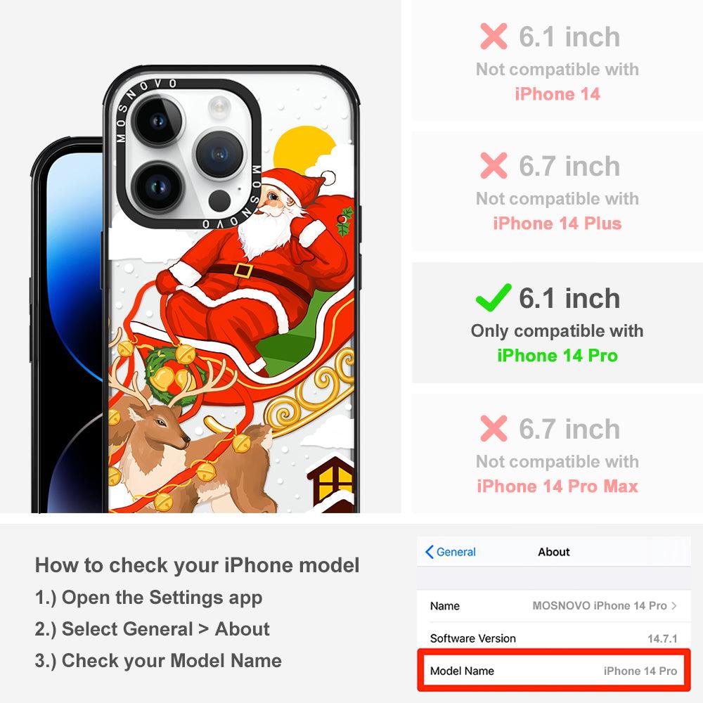 Santa Claus Phone Case - iPhone 14 Pro Case - MOSNOVO