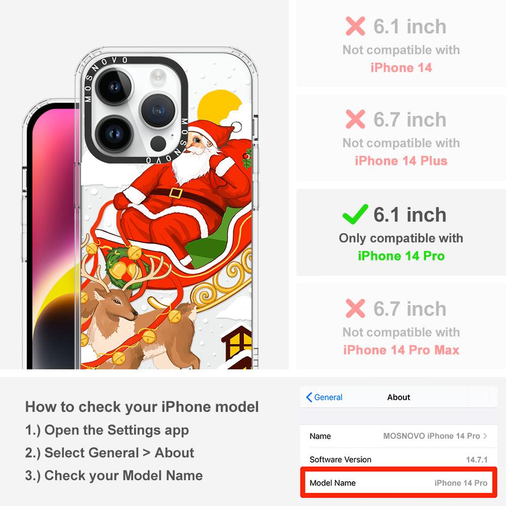 Santa Claus Phone Case - iPhone 14 Pro Case - MOSNOVO