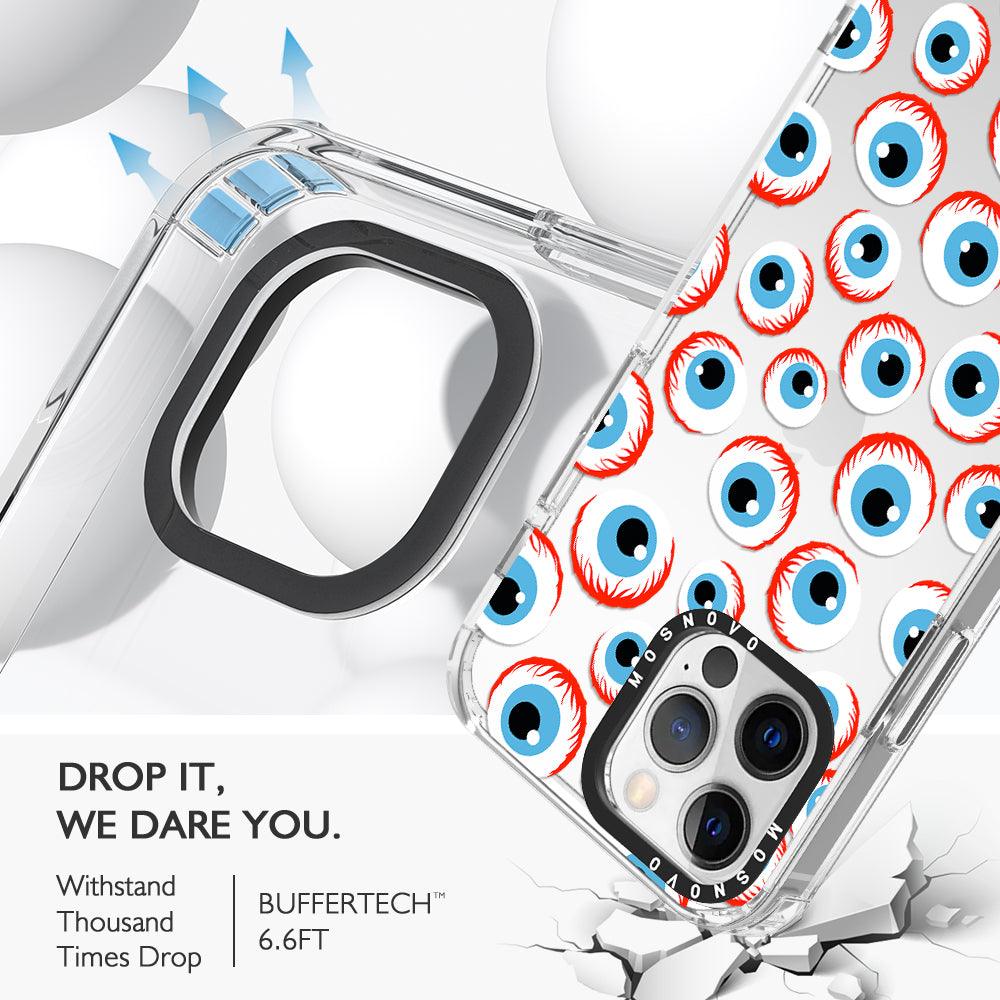 Scary Eyeball Phone Case - iPhone 12 Pro Case - MOSNOVO