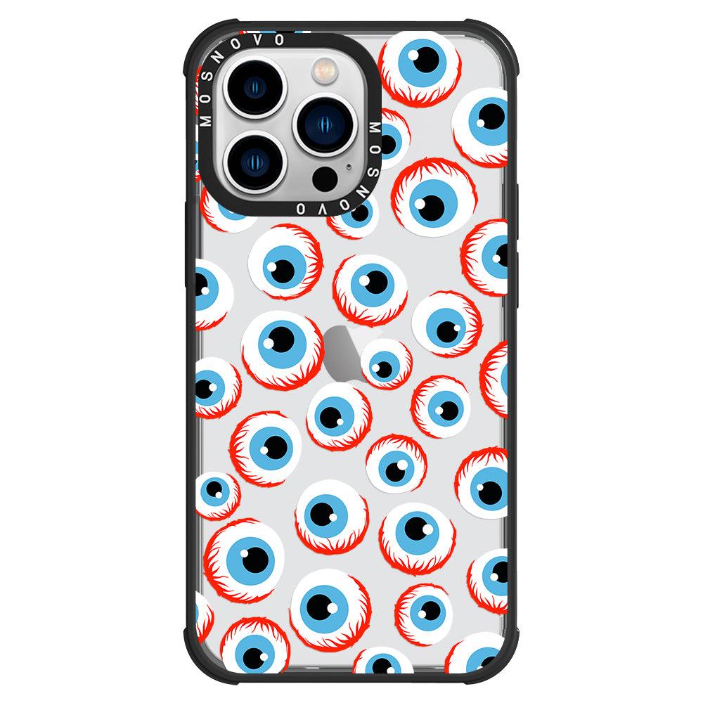 Scary Eyeball Phone Case - iPhone 13 Pro Case - MOSNOVO