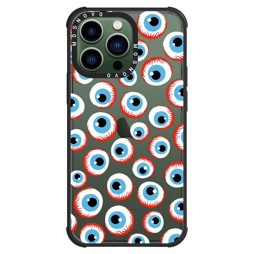 Scary Eyeball Phone Case - iPhone 13 Pro Case - MOSNOVO