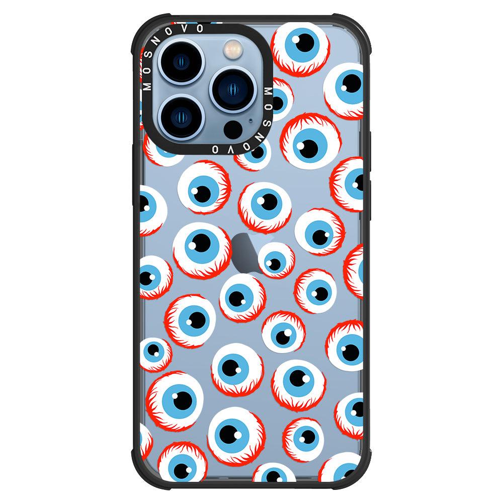 Scary Eyeball Phone Case - iPhone 13 Pro Case - MOSNOVO