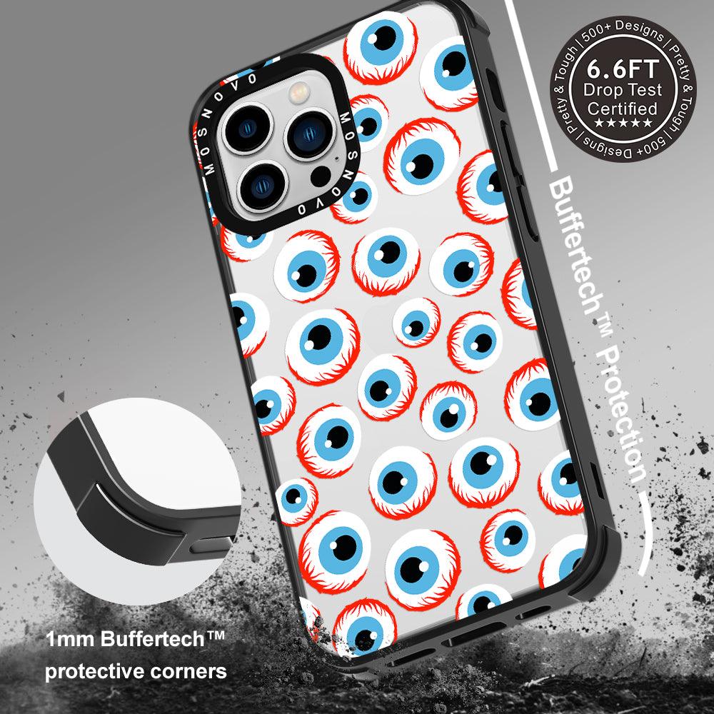 Scary Eyeball Phone Case - iPhone 13 Pro Case - MOSNOVO