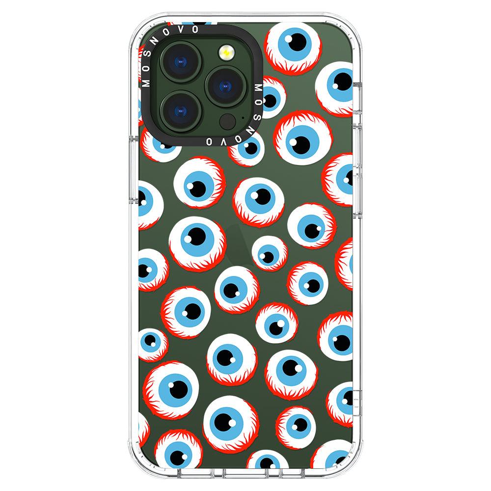 Scary Eyeball Phone Case - iPhone 13 Pro Case - MOSNOVO