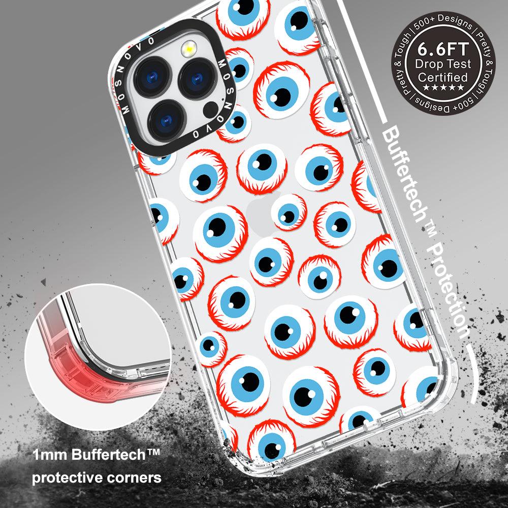 Scary Eyeball Phone Case - iPhone 13 Pro Case - MOSNOVO