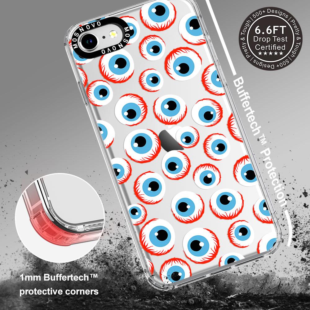 Scary Eyeball Phone Case - iPhone 7 Case - MOSNOVO