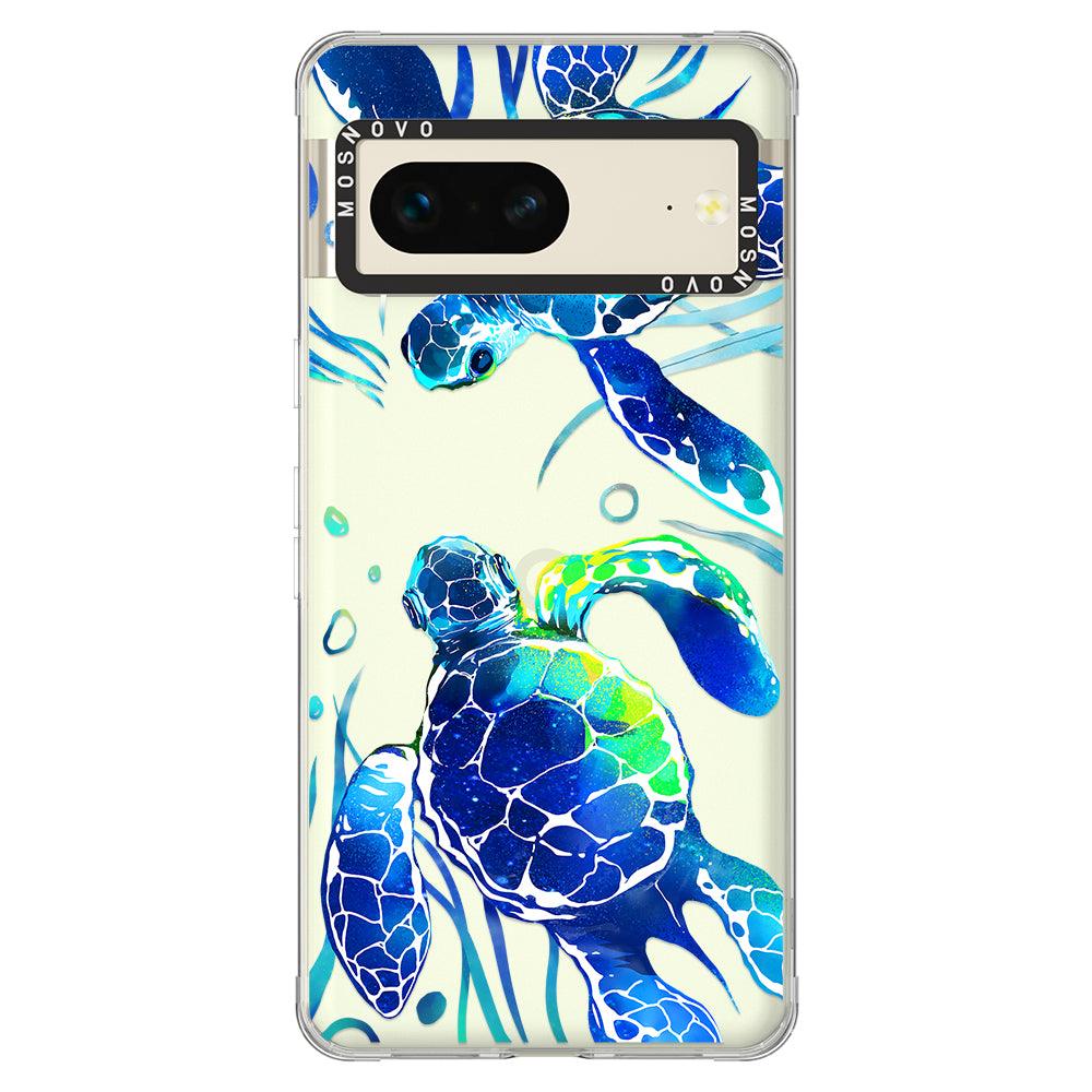 Sea Turtles Phone Case - Google Pixel 7 Case - MOSNOVO