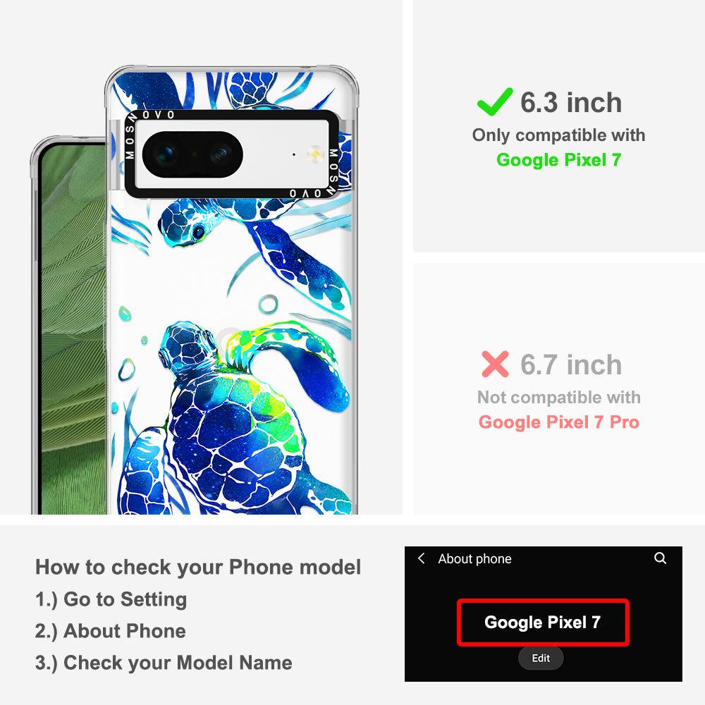 Sea Turtles Phone Case - Google Pixel 7 Case - MOSNOVO