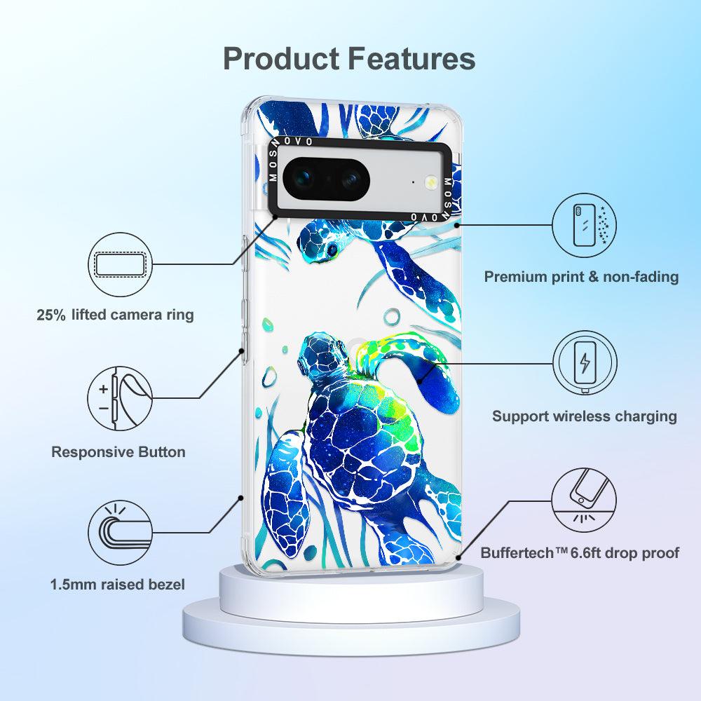 Sea Turtles Phone Case - Google Pixel 7 Case - MOSNOVO