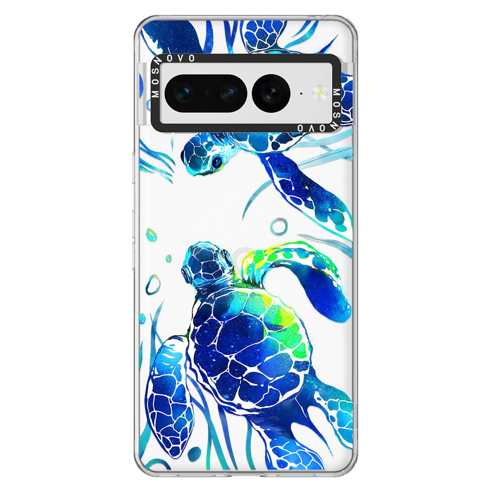 Sea Turtles Phone Case - Google Pixel 7 Pro Case - MOSNOVO