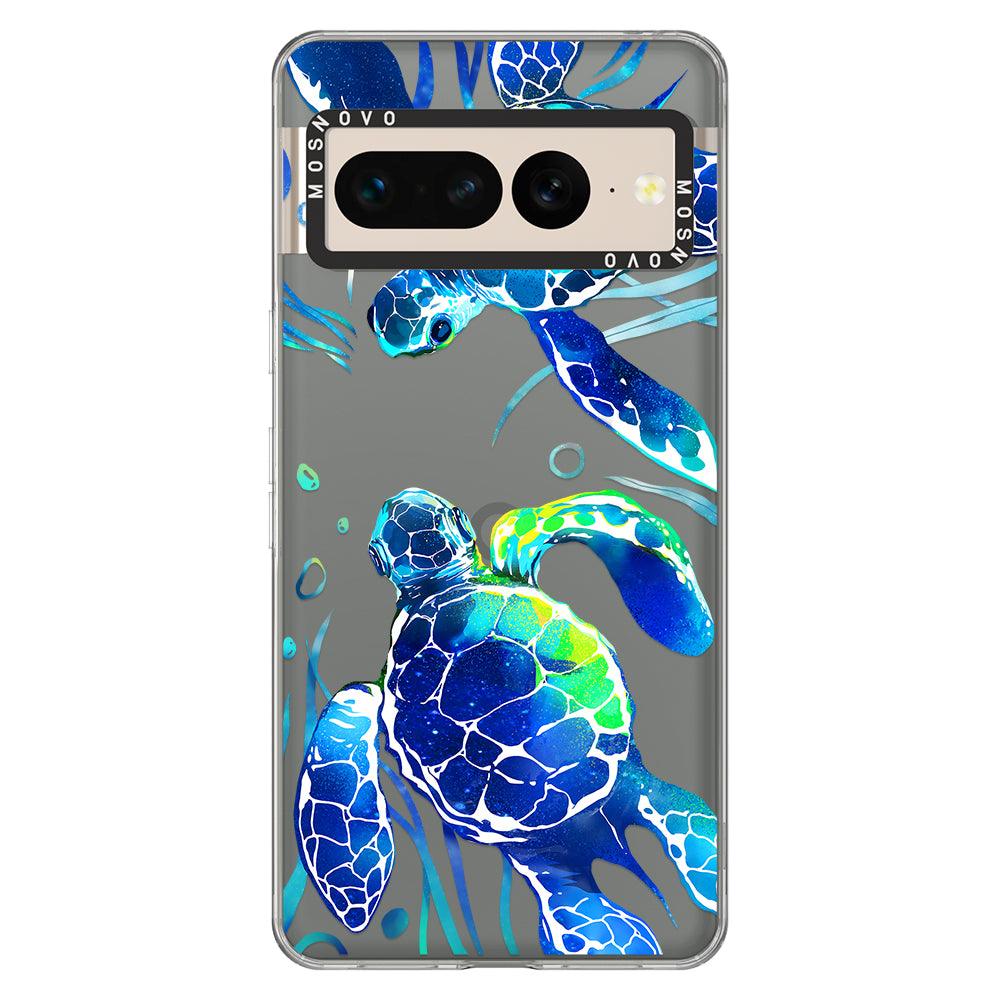 Sea Turtles Phone Case - Google Pixel 7 Pro Case - MOSNOVO