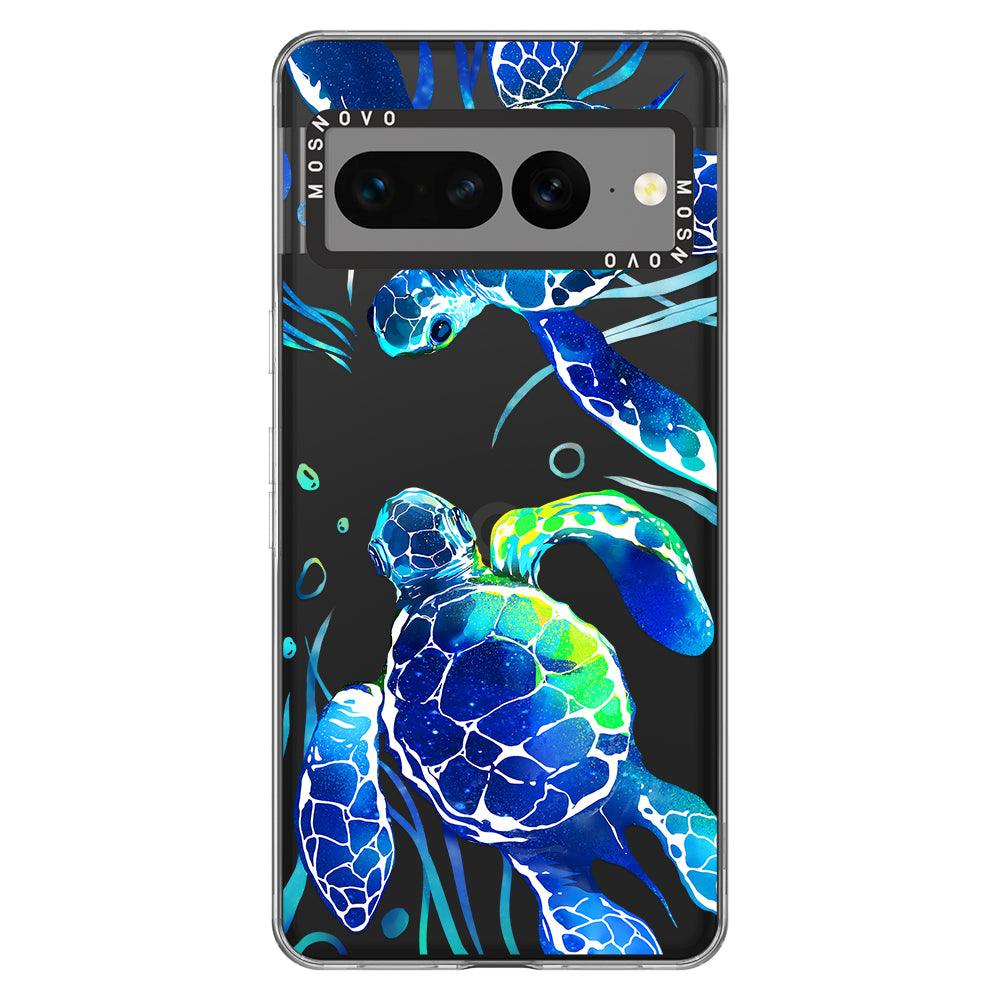 Sea Turtles Phone Case - Google Pixel 7 Pro Case - MOSNOVO