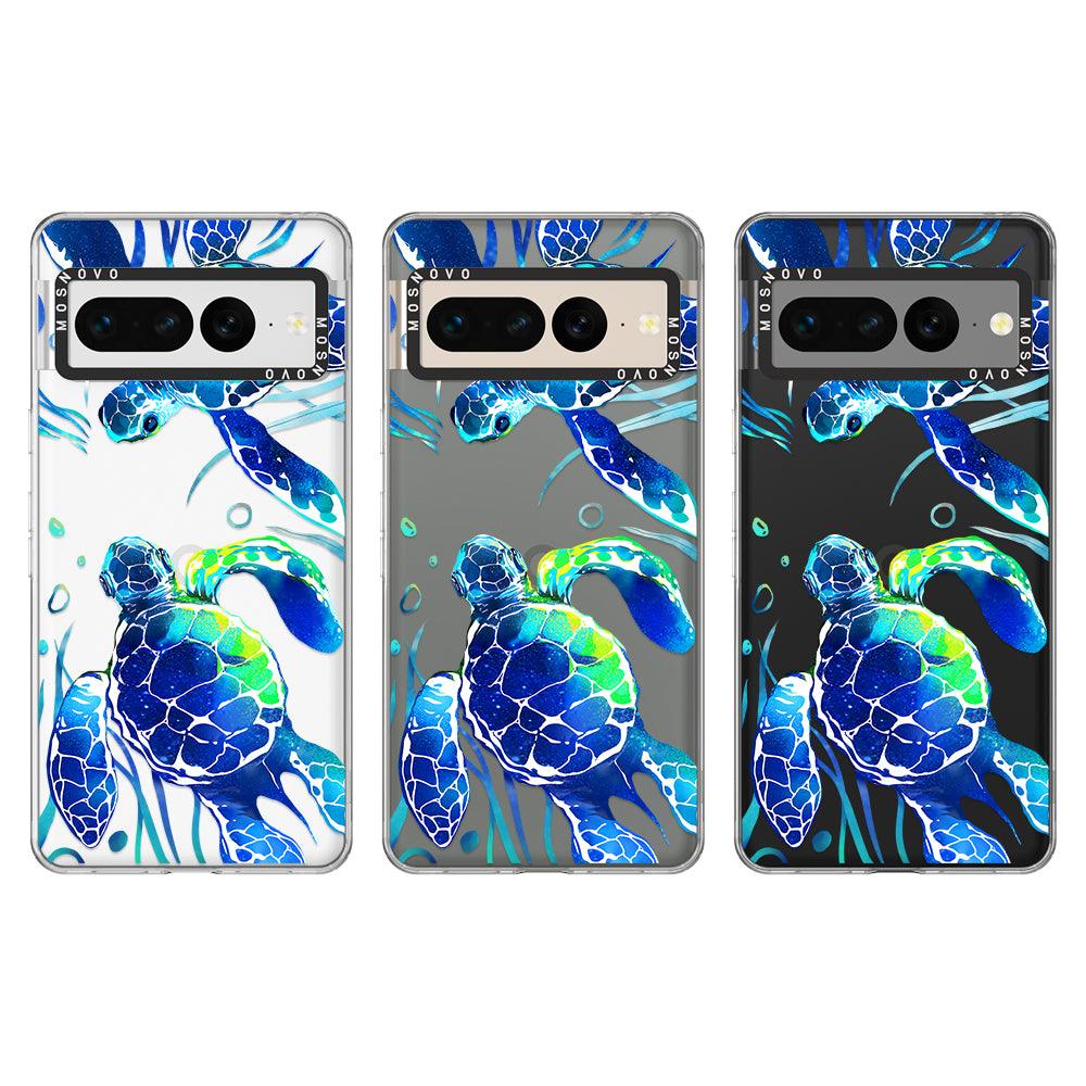 Sea Turtles Phone Case - Google Pixel 7 Pro Case - MOSNOVO